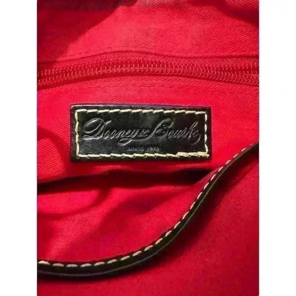 Dooney And Bourke Black Leather Pebble Grain Ginger Crossbody Mini Shoulder Bag - Picture 7 of 7